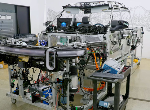 汽车研发试验车间-整车台架测试-性能数据采集